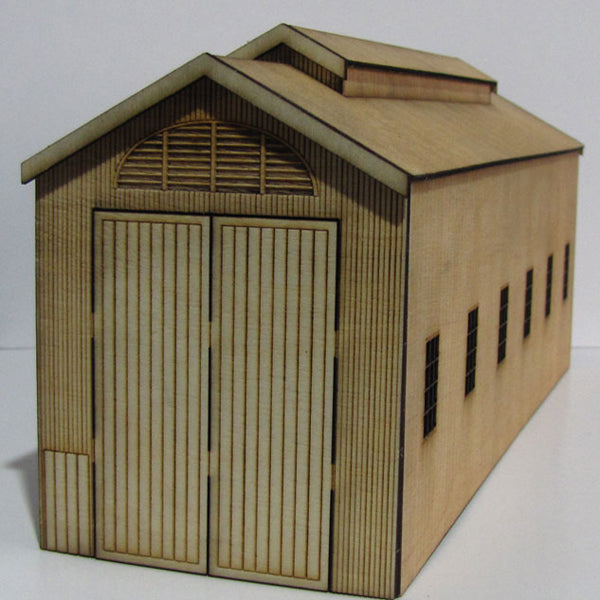Trackside Models Laser Cut Kit - Angaston Engine Shed - HO Scale