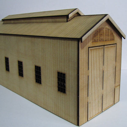 Trackside Models Laser Cut Kit - Angaston Engine Shed - HO Scale