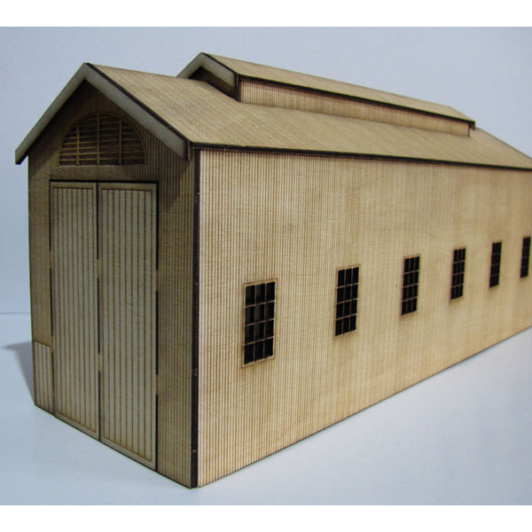 Trackside Models Laser Cut Kit - Angaston Engine Shed - HO Scale