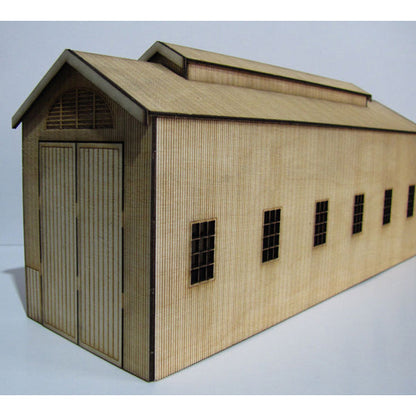 Trackside Models Laser Cut Kit - Angaston Engine Shed - HO Scale