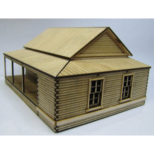 Trackside Models Laser Cut Kit - The School - HO Scale