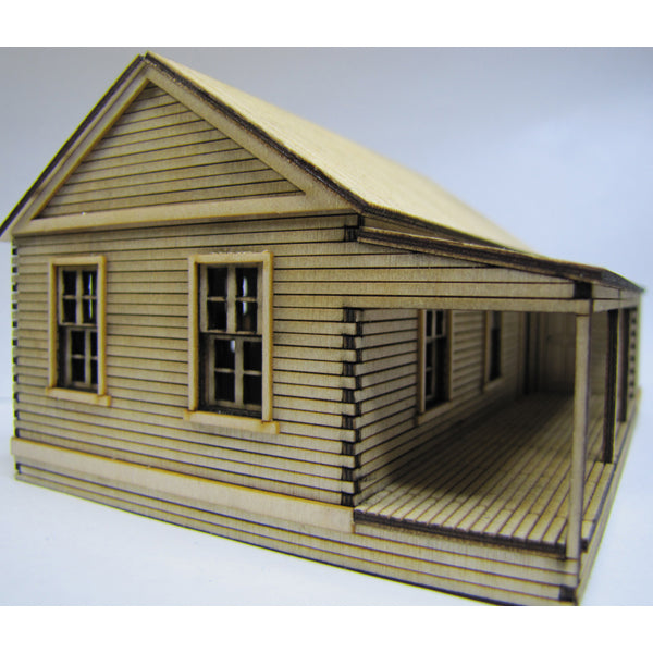 Trackside Models Laser Cut Kit - The School - HO Scale