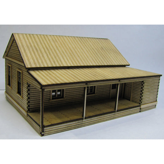 Trackside Models Laser Cut Kit - The School - HO Scale