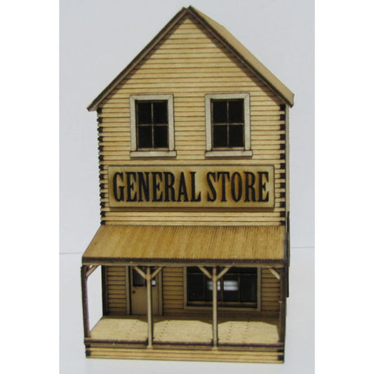 Trackside Models Laser Cut Kit - General Store - HO Scale