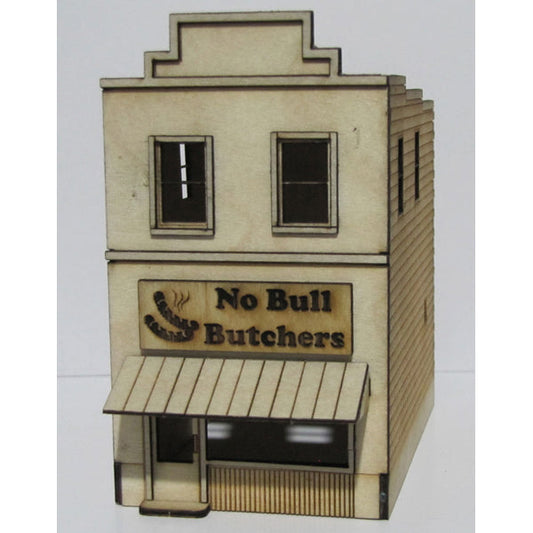 Trackside Models Laser Cut Kit - Butchers Store - HO Scale