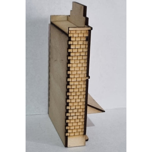 Trackside Models Laser Cut Kit - Low Relief Butchers Shop - HO Scale