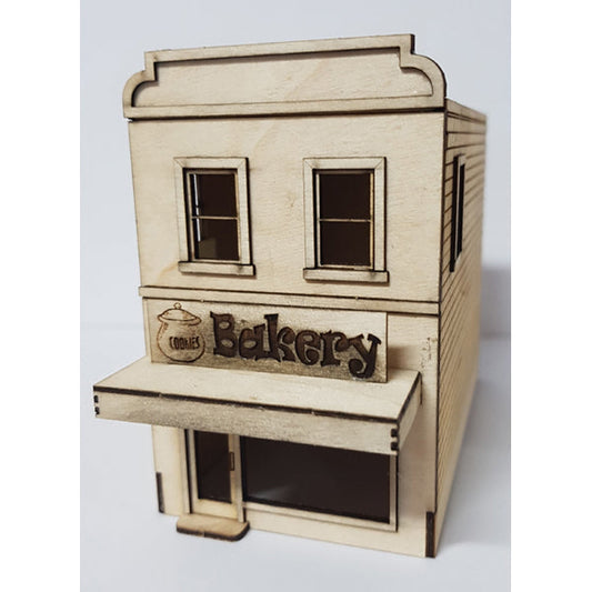 Trackside Models Laser Cut Kit - Bakery - HO Scale