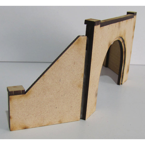 Trackside Models Laser Cut Kit - Double Tunnel Portal - N Scale