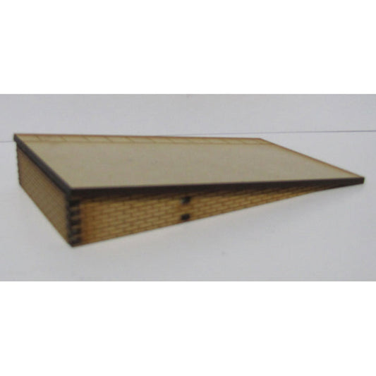 Trackside Models Laser Cut Kit - Single Sided Platform Ramp - N Scale