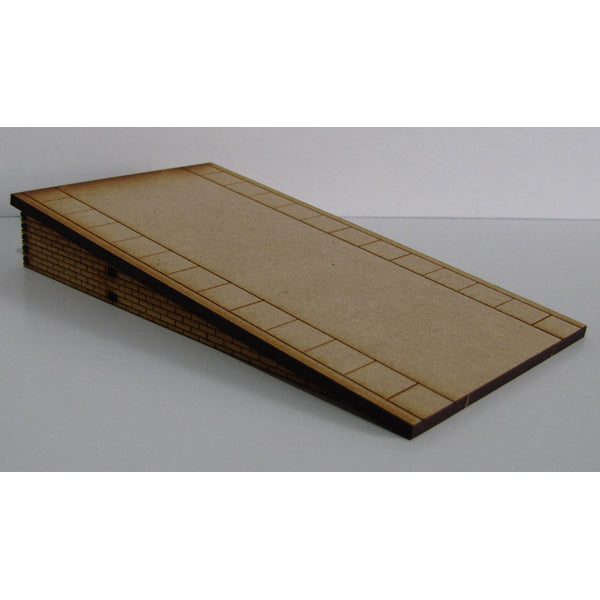 Trackside Models Laser Cut Kit - Double Sided Platform Ramp - N Scale