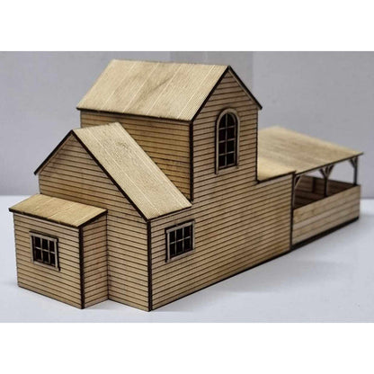 Trackside Models Laser Cut Kit - Hardware Store  - HO Scale
