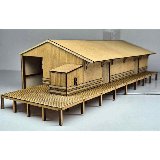 Trackside Models Laser Cut Kit - NSW G6 Goods Shed - HO Scale