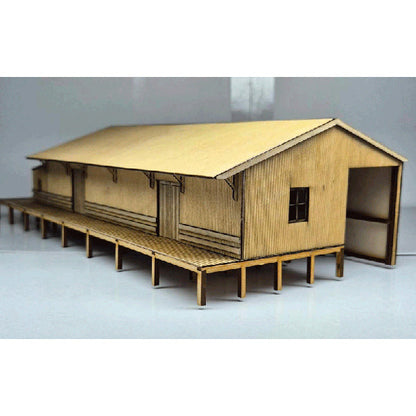 Trackside Models Laser Cut Kit - NSW G6 Goods Shed - HO Scale