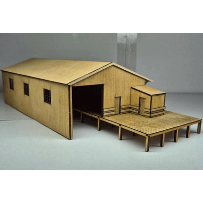 Trackside Models Laser Cut Kit - NSW G6 Goods Shed - HO Scale