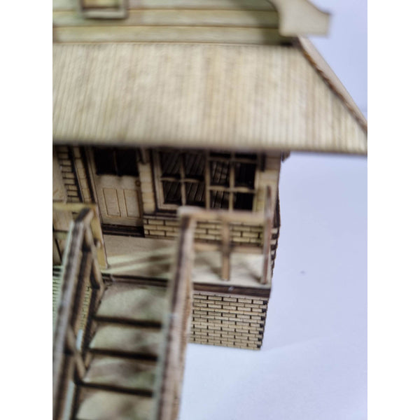 Trackside Models Laser Cut Kit - The Signal Box - HO Scale