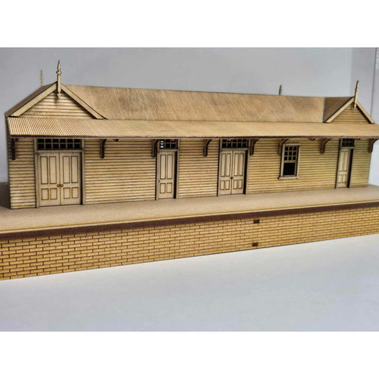 Trackside Models Laser Cut Kit - NSW A5 Passenger Station - HO Scale