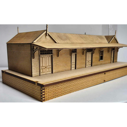 Trackside Models Laser Cut Kit - NSW A5 Passenger Station - HO Scale