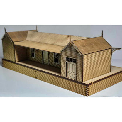Trackside Models Laser Cut Kit - NSW A5 Passenger Station - HO Scale