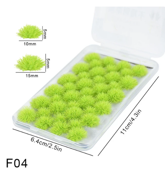 Grass Tufts -Light Green F4