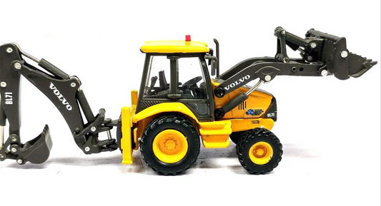 1:87 Volvo BL71 Loader Backhoe - Australian Construction & Demolition Co. (AC/DC)