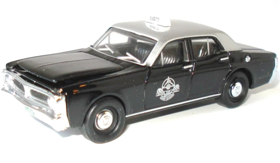 Road Ragers 1:64 XW Falcon - Silver Top Cabs Taxi