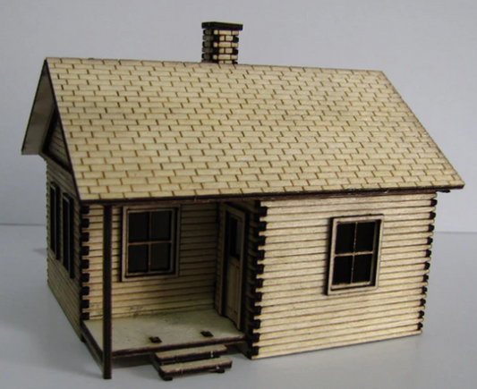 Trackside Models Laser Cut Kit - The Cottage - HO Scale