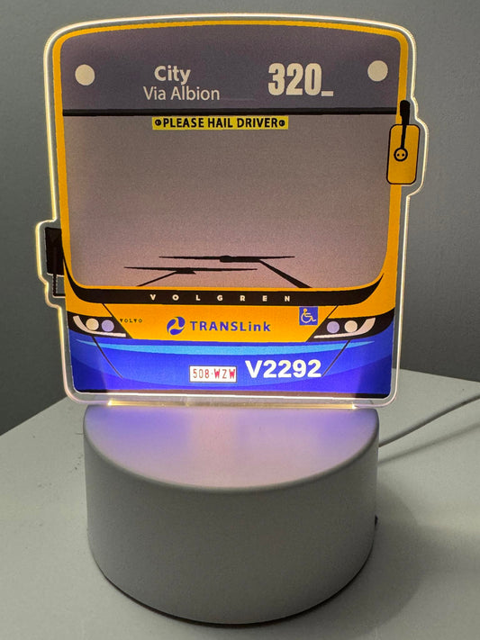 USB Lamp - Brisbane City Bus