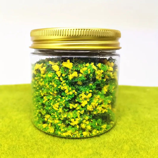 Ground Foam Jar - Yellow