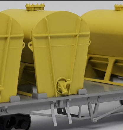 Wuiske Models HJC Cement Wagons Pack 4 Set of 3 Queensland Rail HO Standard Gauge