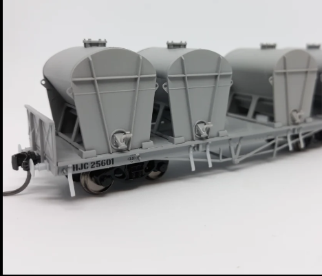 Wuiske Models HJC Cement Wagons Pack 2 Set of 3 Queensland Rail HO Standard Gauge