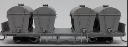Wuiske Models HJC Cement Wagons Pack 2 Set of 3 Queensland Rail HO Standard Gauge