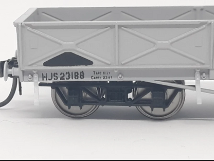 Wuiske Models HJS Open Wagons Pack 4 Set of 3 Queensland Rail HOn3 1/2 12mm Gauge