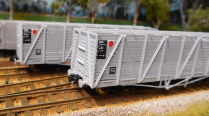 Wuiske Models KSA Cattle Wagons Pack 1 Set of 3 Queensland Rail HO Standard Gauge