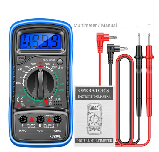 Multimeter with Continuity Buzzer