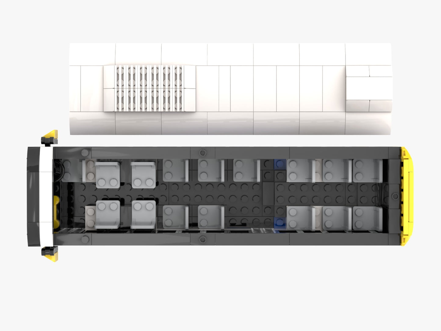 BuildingToys Brick Bus - Brisbane City Bus