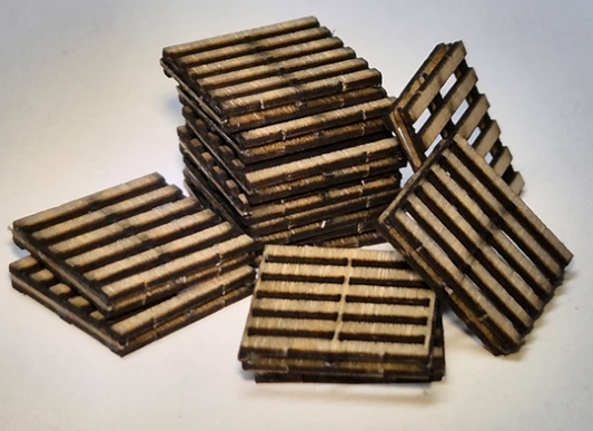 Trackside Models Laser Cut Kit - Pallets - HO Scale