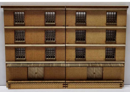 Trackside Models Laser Cut Kit - Low Relief Warehouse - N Scale