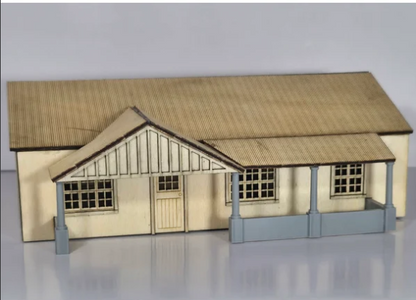 Trackside Models Laser Cut Kit - "Station Masters House" - HO Scale