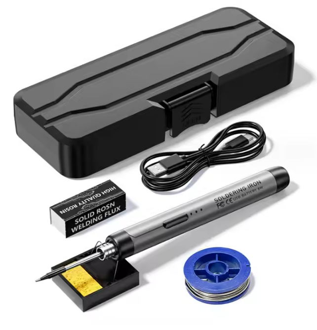 USB Rechargeable 300-450C Temperature Adjustable Soldering Iron