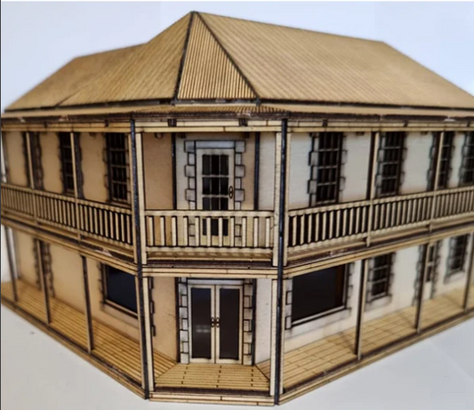 Trackside Models Laser Cut Kit - Terminus Pub - HO Scale